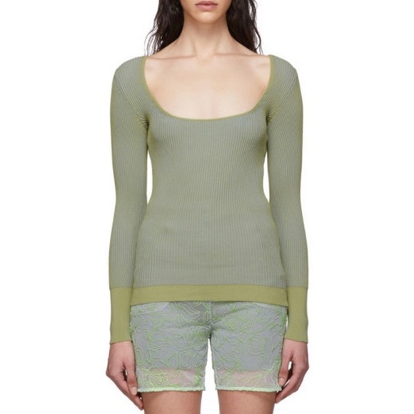 Jacquemus le maille Rosa in blue/green size 36 - Picture 1 of 4